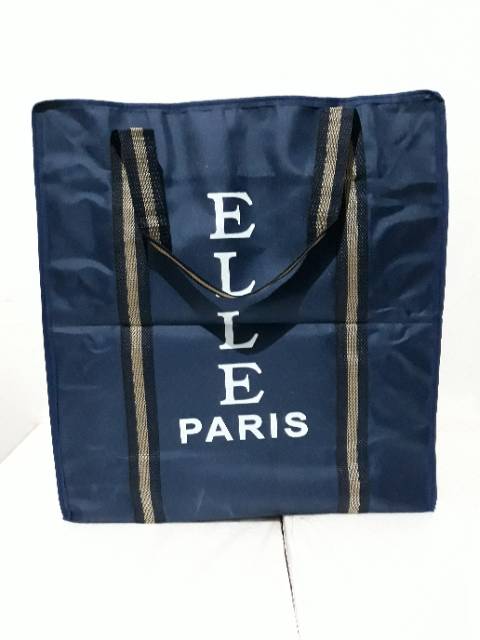 TAS BELANJA UKURAN SEDANG TALI LINGKAR  Size 44cm x 47cm x 17cm