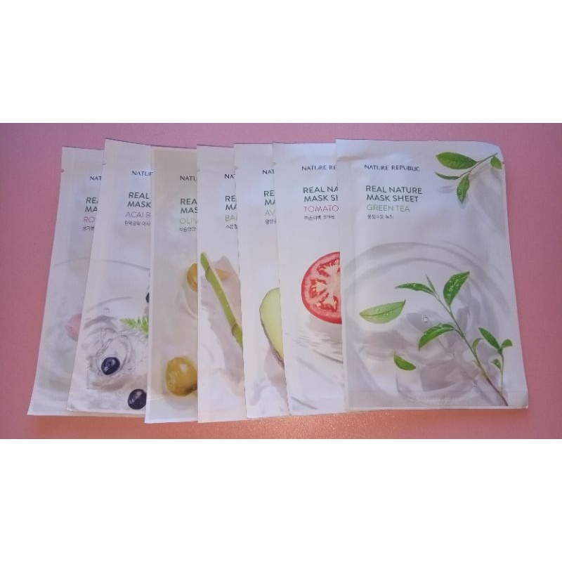 [ORIGINAL] NATURE REPUBLIC SHEET MASK