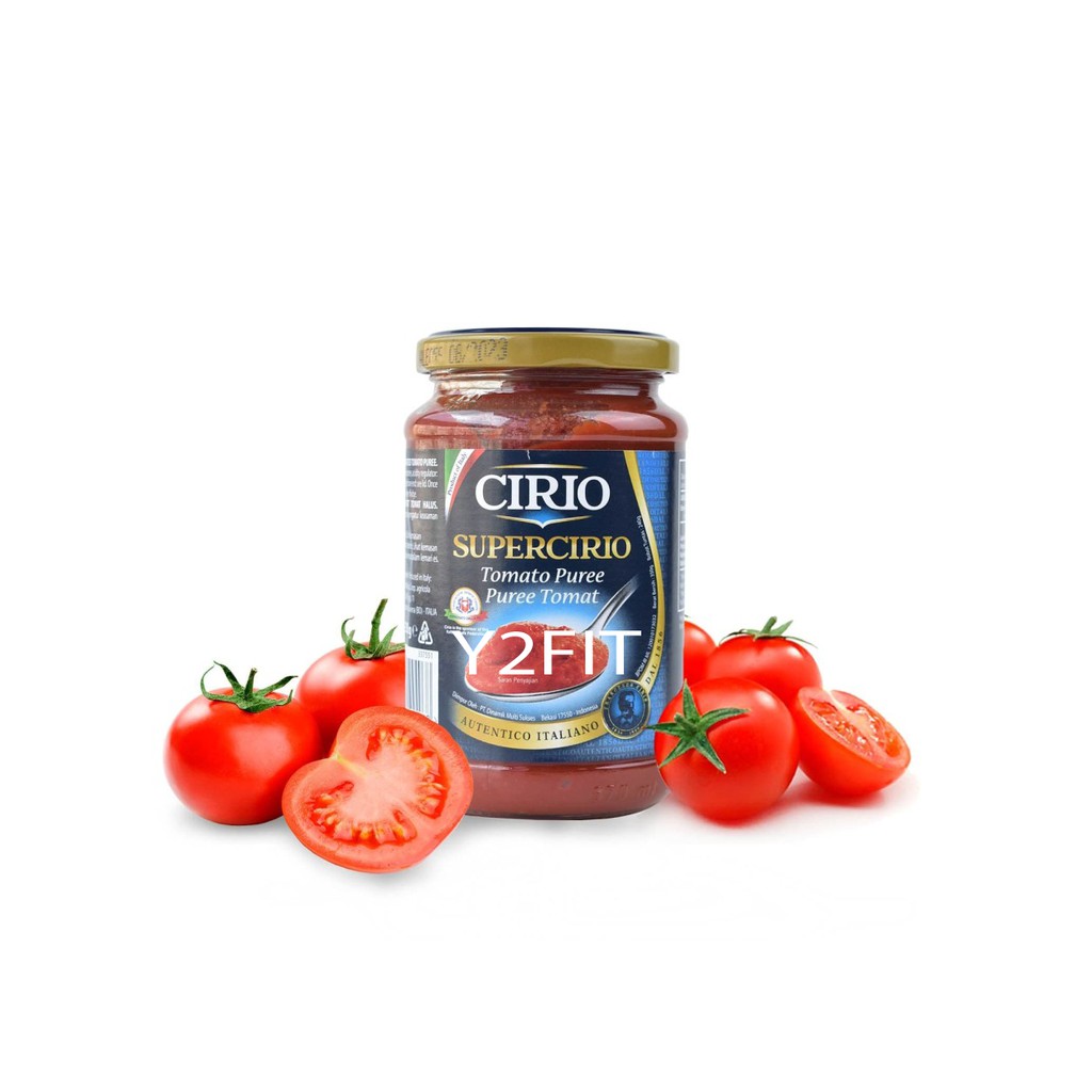 

CIRIO SUPERCIRIO TOMATO PUREE 350 GR - TOMATO PASTE SAUS TOMAT PASTA