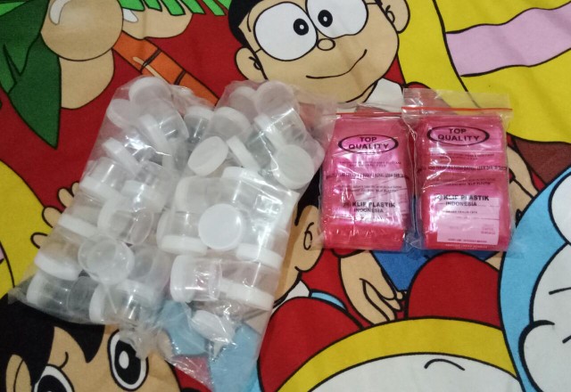 Plastik Klip Obat 15x10cm