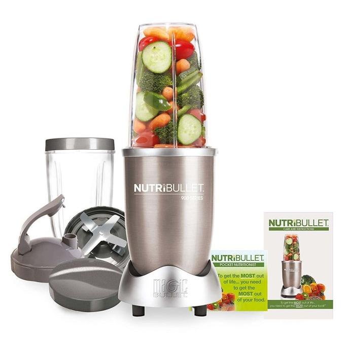 

Nutribullet Pro 900W 9 Piece Set Champagne