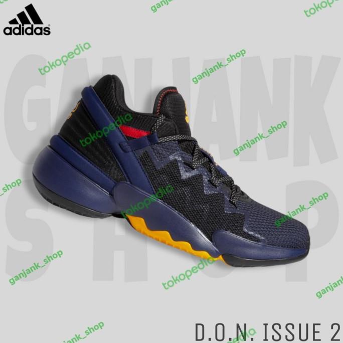 Adidas D.O.N. Issue 2 Sepatu Sport Basket Pria 100% Original Asli Bnib Rezekipratama29