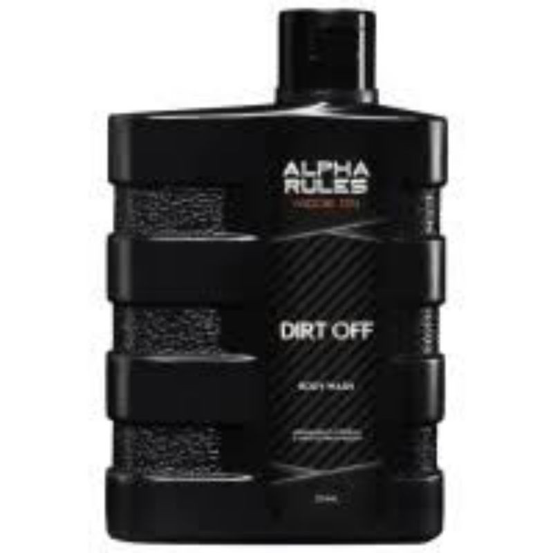 ALPHA RULES PEMBERSIH MUKA FACE UPRAZE OFF FULL BODY CONTACT HEADS UP DIRT OFF ORIGINAL 130/300grm