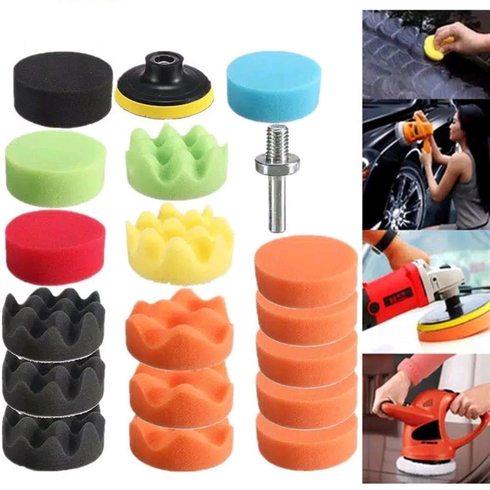 Sponge Poles Mobil Waxing Polishing 19 pcs