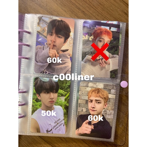 WTS PC Photocard Stray Kids NOEASY Double Sided DS Seungmin Chan Changbin