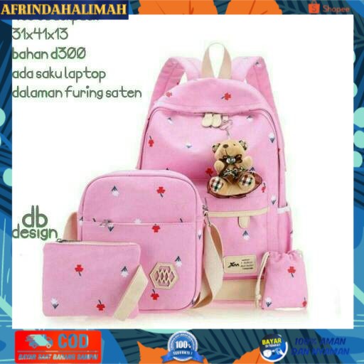 

{TERBARU} TAS RANSEL SEKOLAH SET SUPLIER TAS WANITA MURAH