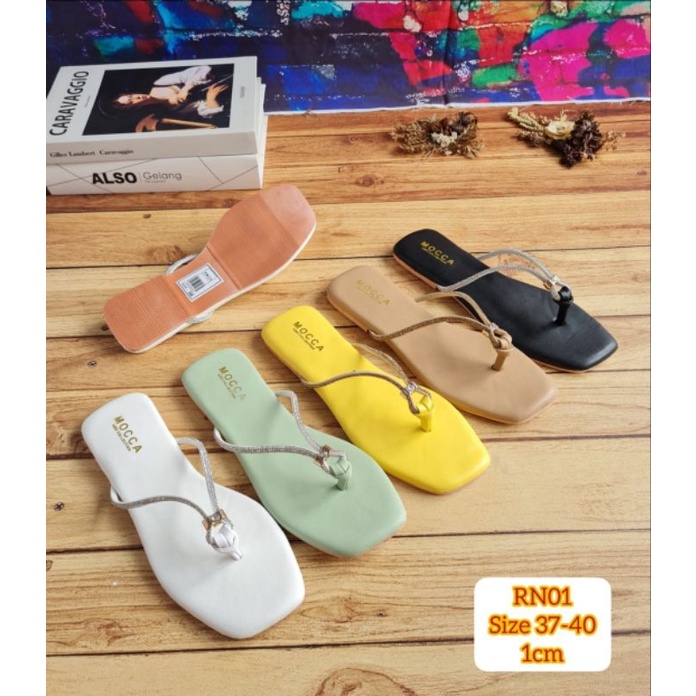 ABBUSHOES RN 01 flat shoes premium eviana 1cm