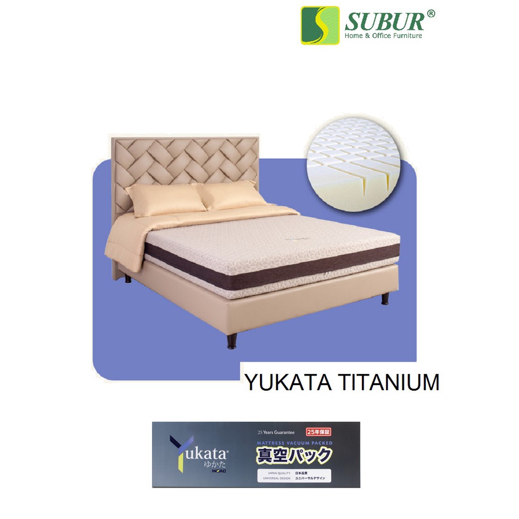 Yukata Kasur Mattress Titanium Kasur Busa Premium