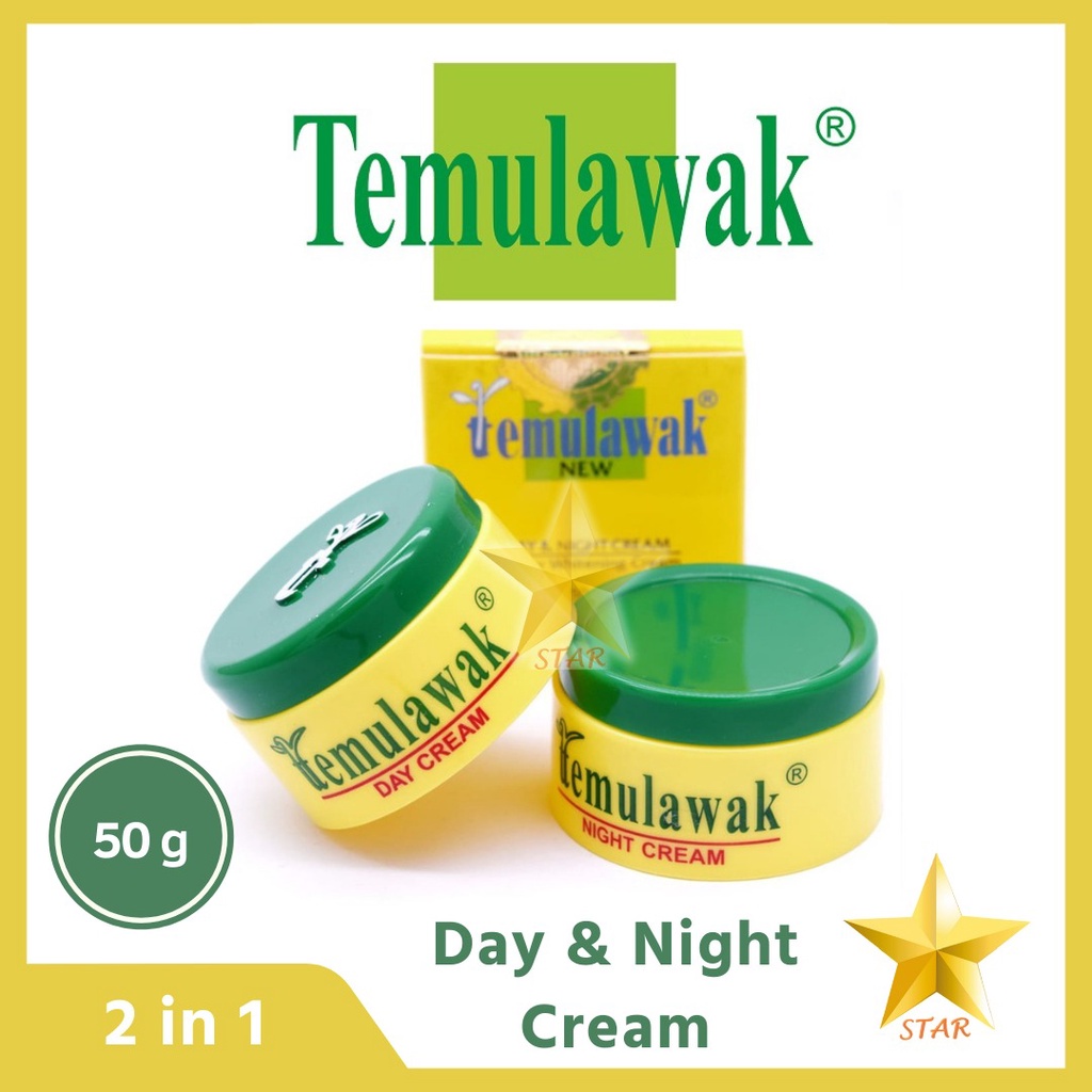 Jual Original Krim Siang Malam Temulawak Day And Night Cream Sepasang