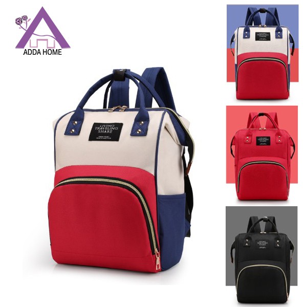 Adda Home - Tas Diaper Pampers Selempang Bayi Backpack Popok Organizer Baby Korea