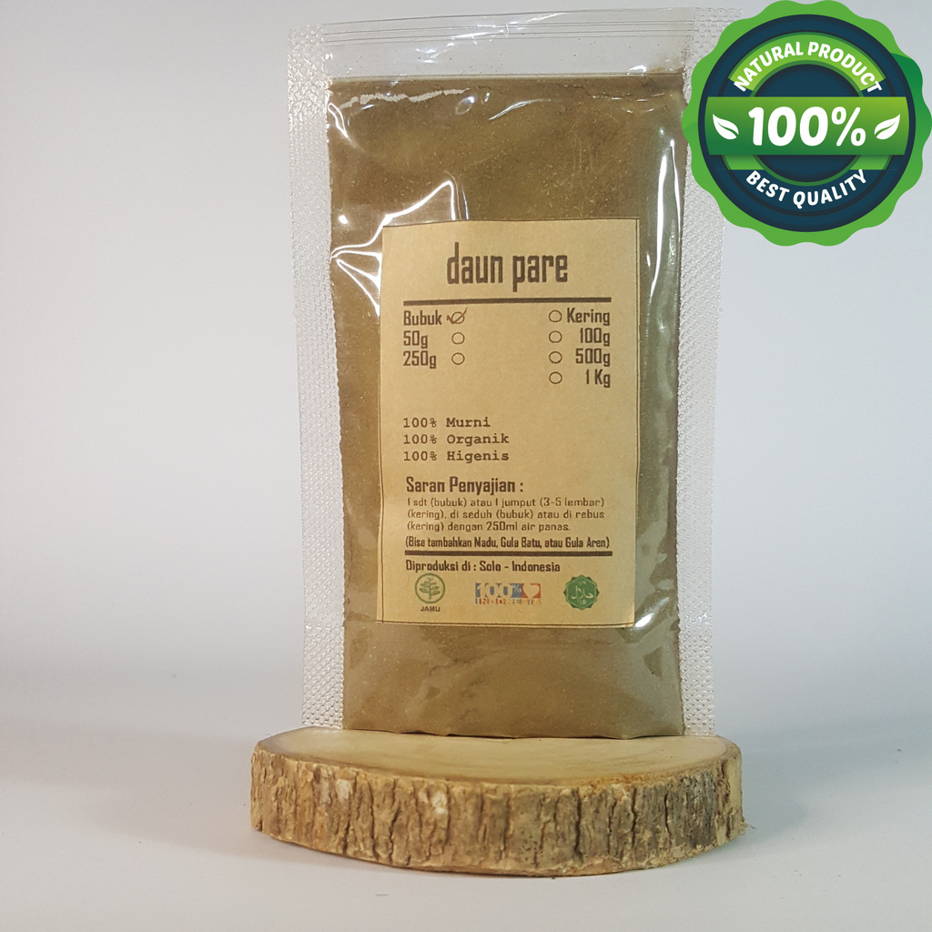 

DAUN PARE KERING 1000 GRAM / 1 KG - Momordica Charantia - MURNI