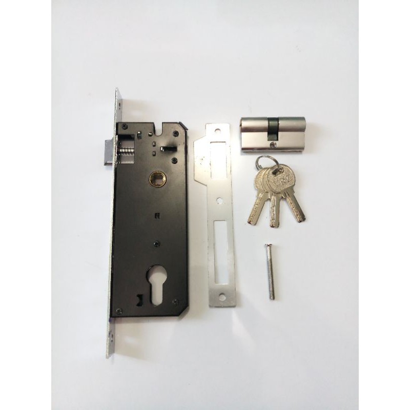 HANDLE BESAR SET MINIMALIS KOTAK SAMPING SN/GP / GAGANG KUNCI PINTU RUMAH