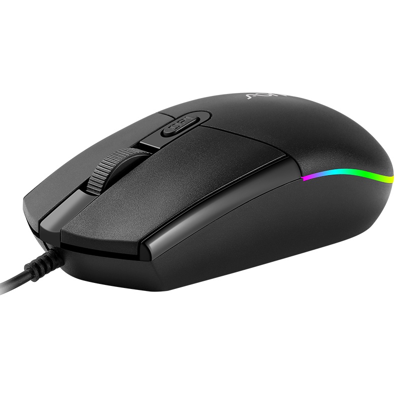 SKU-1286 MOUSE GAMING 4 TOMBOL RGB LED LG100 BACKLIGHT DPI LG-100