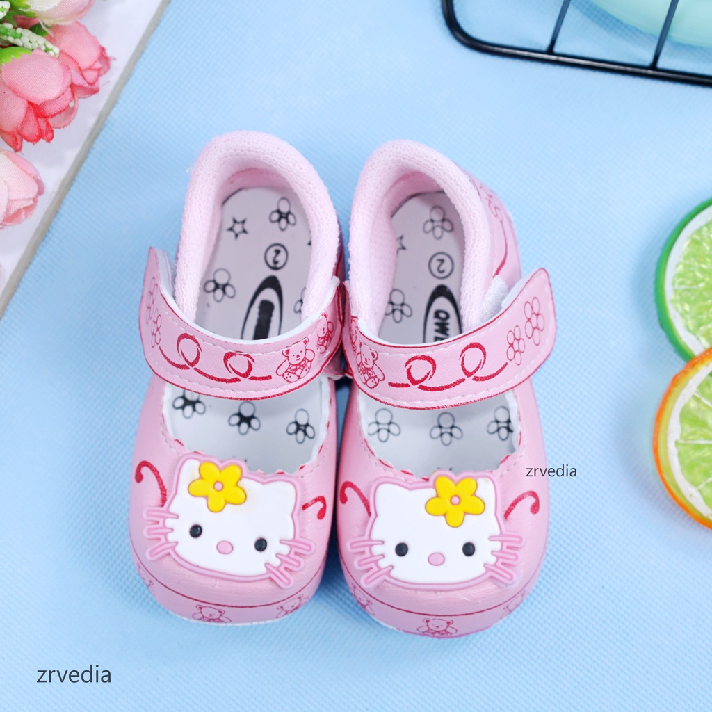 Prewalker Acha Baby Perempuan / Sepatu Premium Bayi Baru Lahir Pre Walker Murah Cewek Import ZR Vedia