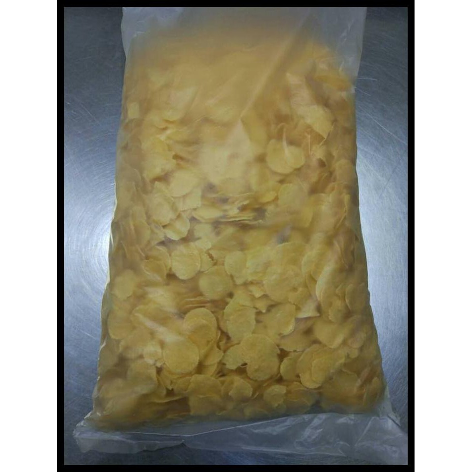 

Terpercaya Sereal CORN FLAKE / FLAKES kiloan curah IMPORT 500 gram