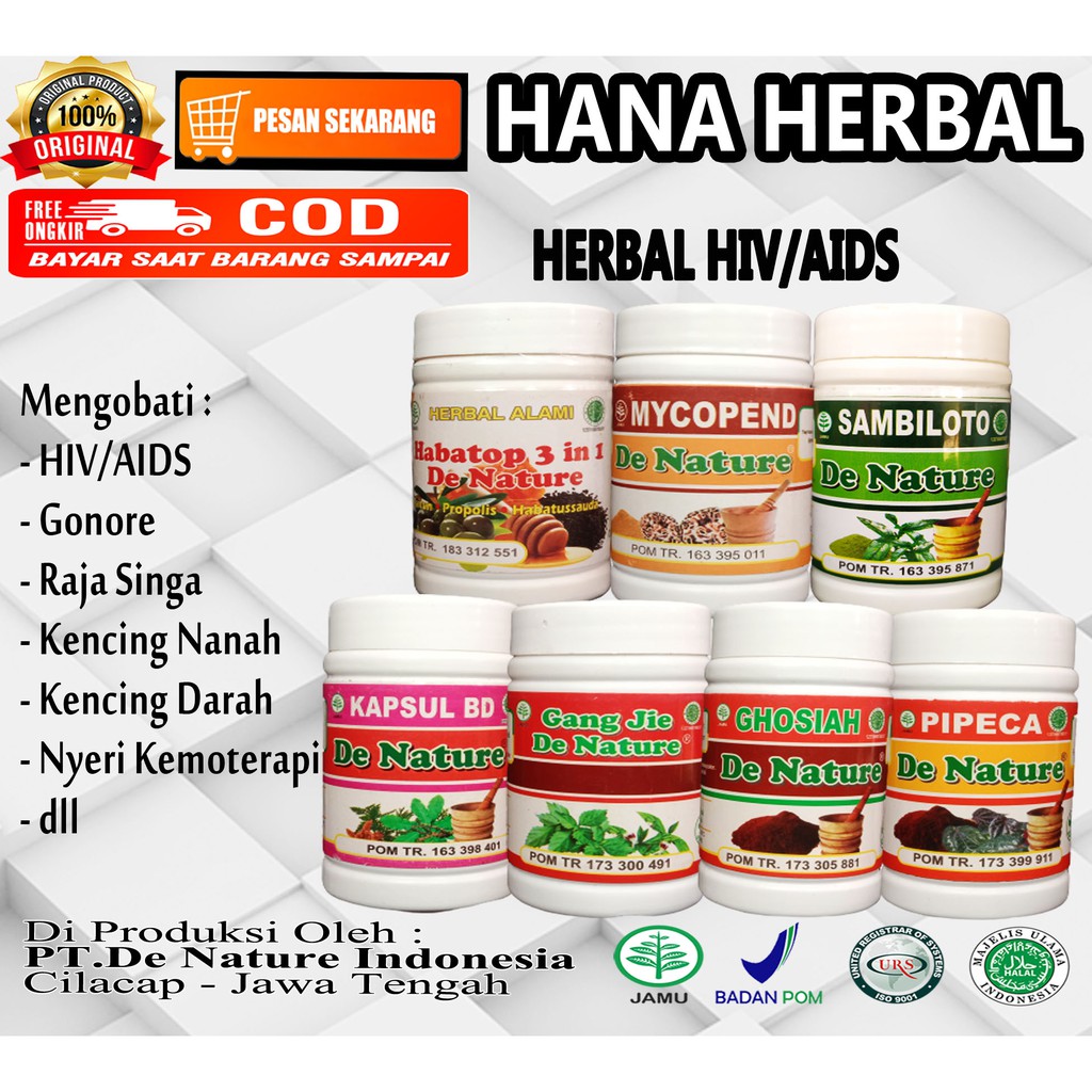 Jual Obat Hiv Aids Kencing Nanah Kencing Darah Sipilis Gonore Raja Singa Virus Hpv Penyakit Kelamin Alami Indonesia Shopee Indonesia