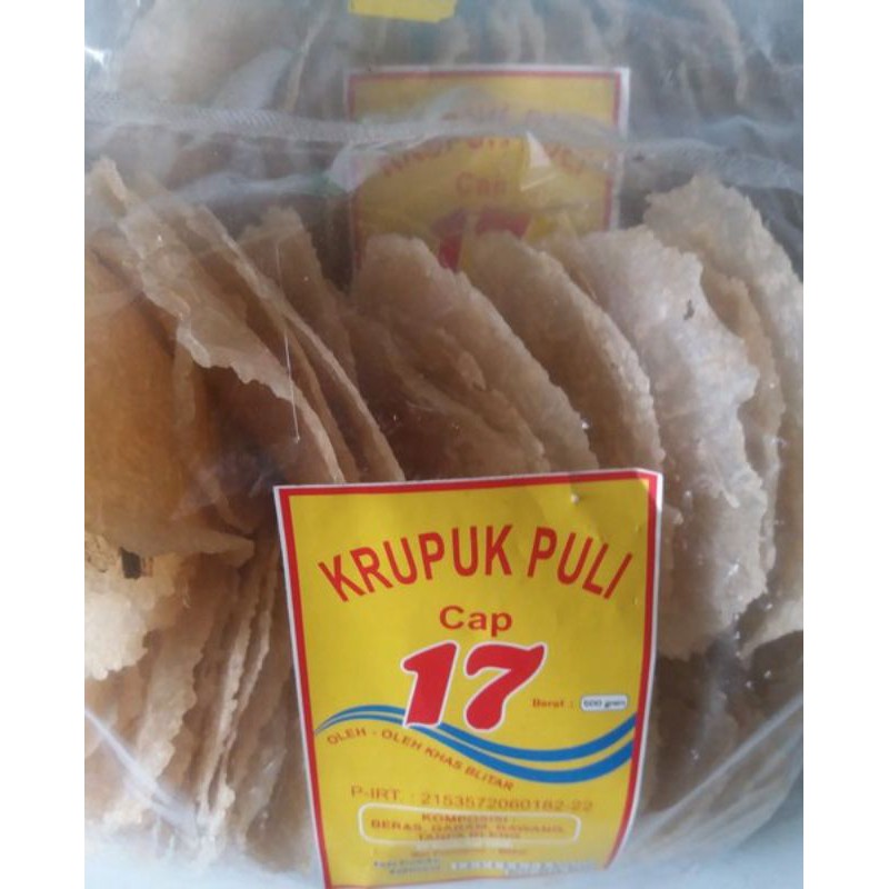 Krupuk Puli mentah 1kg