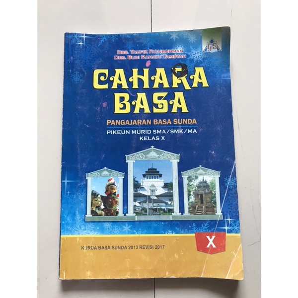 BUKU BAHASA SUNDA KELAS X / 10