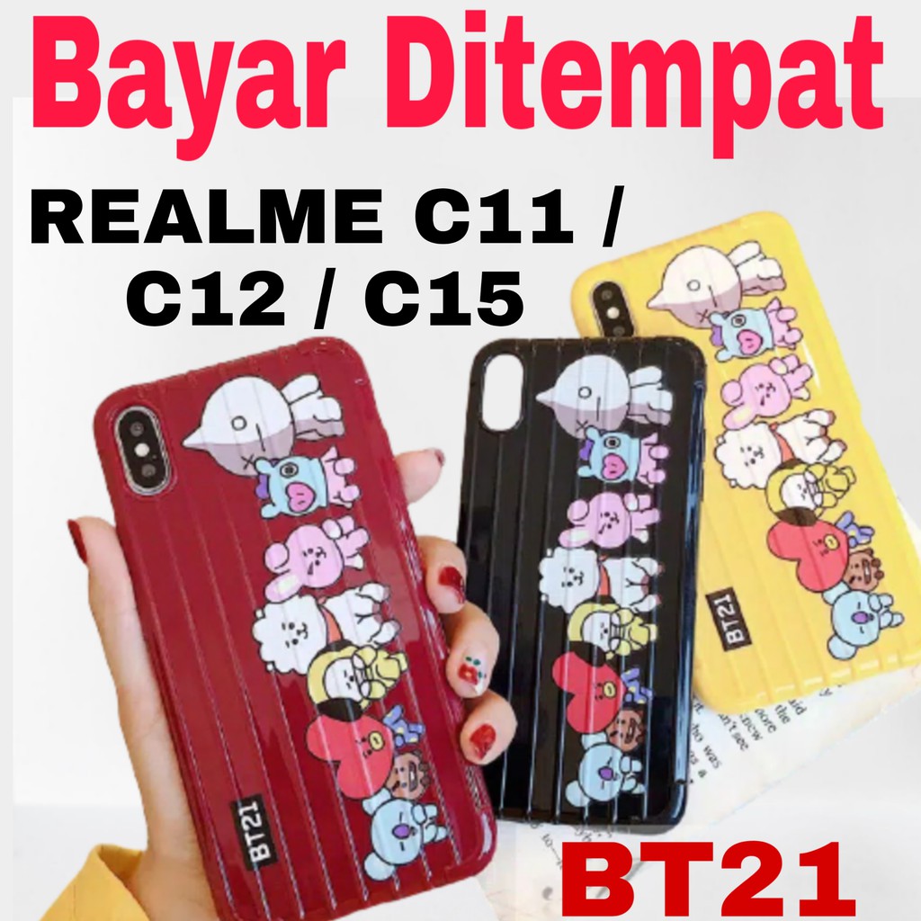 softcase silikon Gambar Realme NARZO 20 / NARZO 30A / C11 / C12 / C15