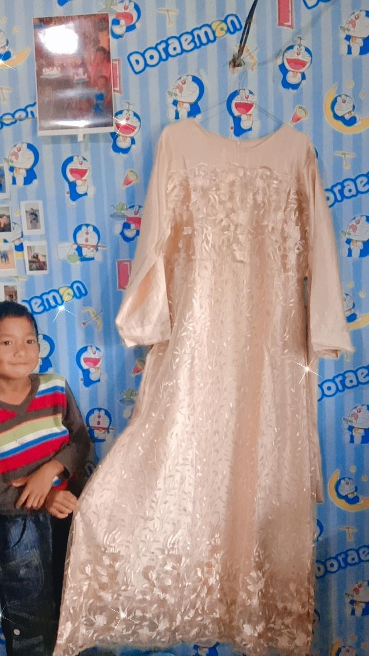 Maura Couple - Sania Ruffle Batik Couple Ori Ndoro Jowi Garansi Termurah Shopee - Baju Lebaran