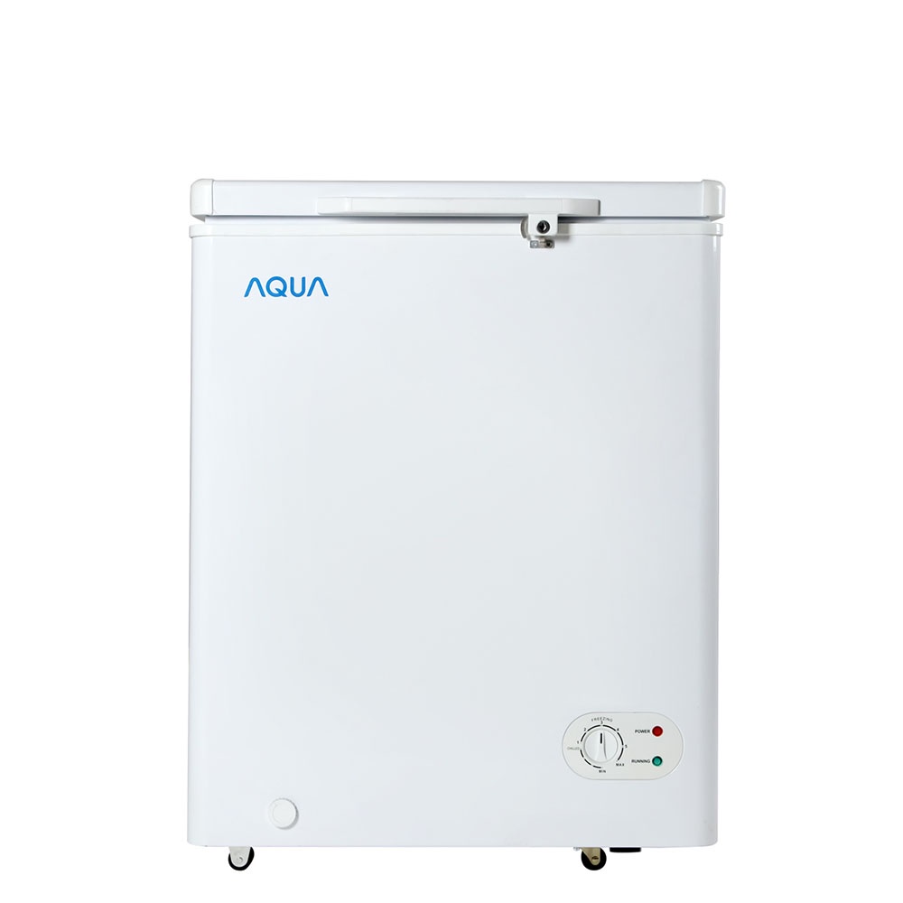 Chest Freezer AQUA AQF-100(W) / Freezer Box AQUA 100 Liter AQF100 / AQF100W