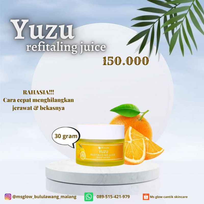 Jual JUICE YUZU MS GLOW Shopee Indonesia