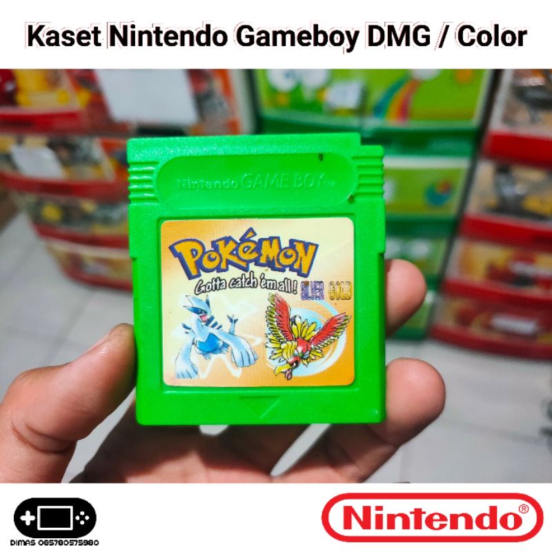 Kaset Nintendo Gameboy Color Advance SP GBA Dan GBA SP Pokemon
