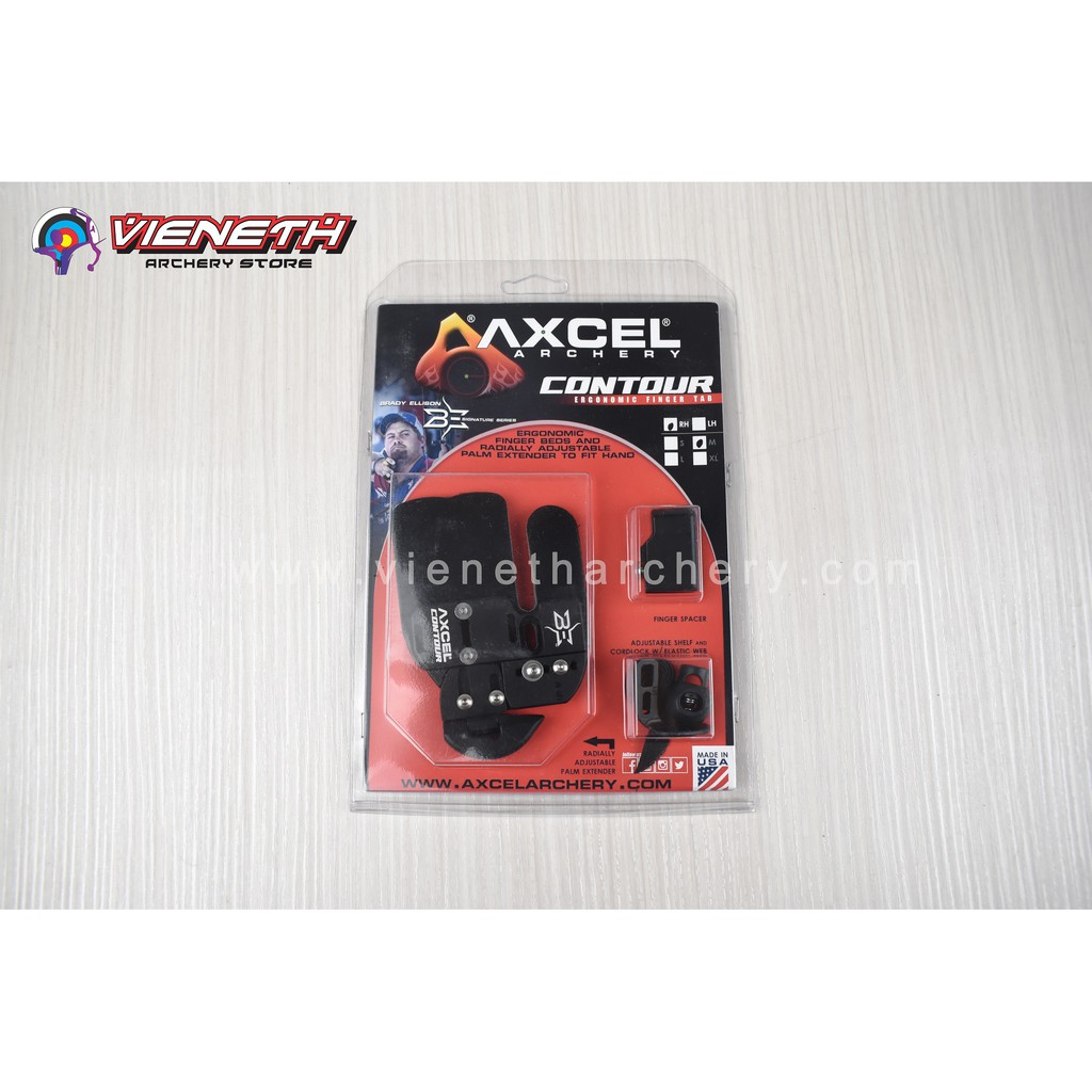 FINGERTAB AXCEL CONTOUR PRO FINGER TAB BRADY ELLISON SERIES Shopee