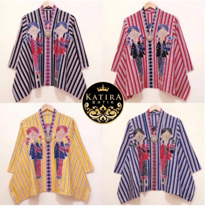 BLOUSE KARTINI JAMU KEPANG BATIK BLOUSE BATIK CANTIK SERAGAM KANTOR PESTA KONDANGAN NIKAHAN BIG SIZE