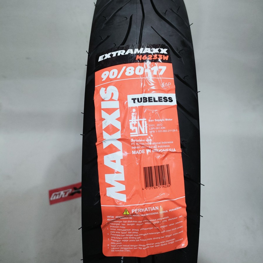 BAN MAXXIS 90/80-17 EXTRAMAXX