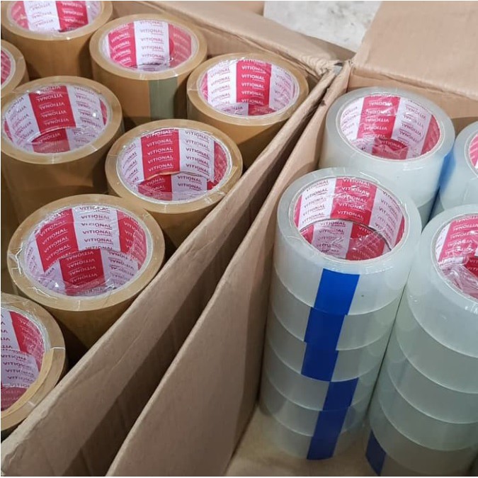 

LAKBAN BENING / COKLAT SUPER LENGKET BERKUALITAS SOLASI MURAH