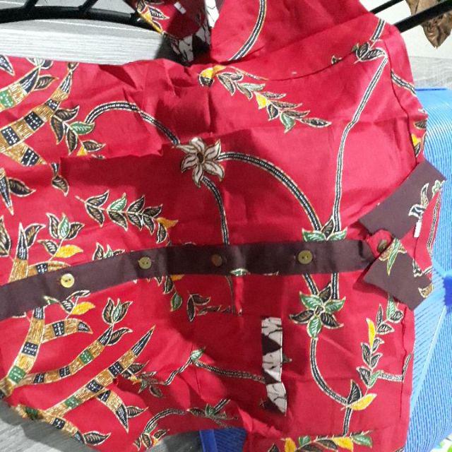 Qnunbatik Hem/kemeja Batik Anak Cowok Naura Madura