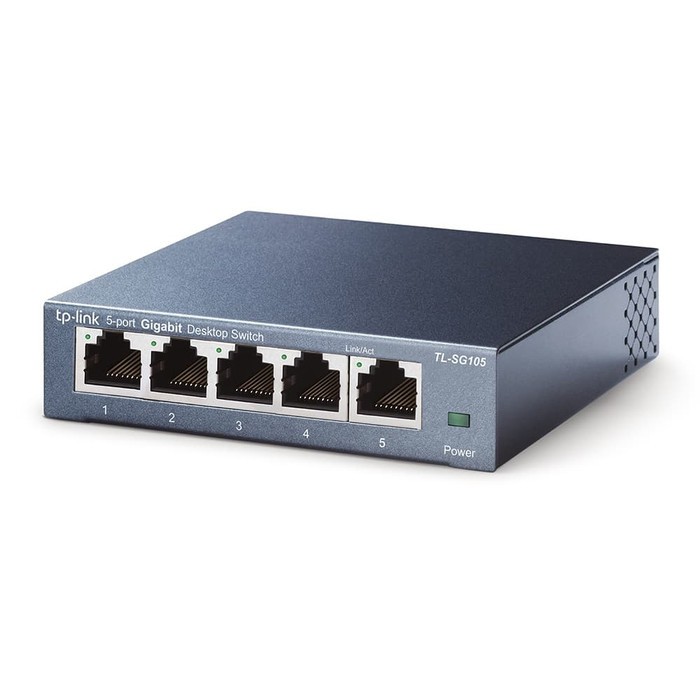 TP-Link TL-SG105 TPLink 5 Port Gigabit Desktop Switch Steel Case