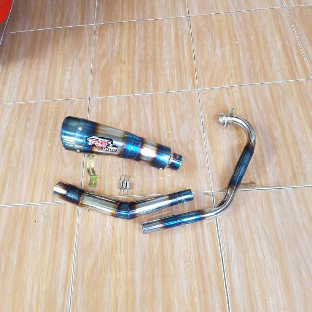 KNALPOT JUPITER MX R9 BLUEMOON