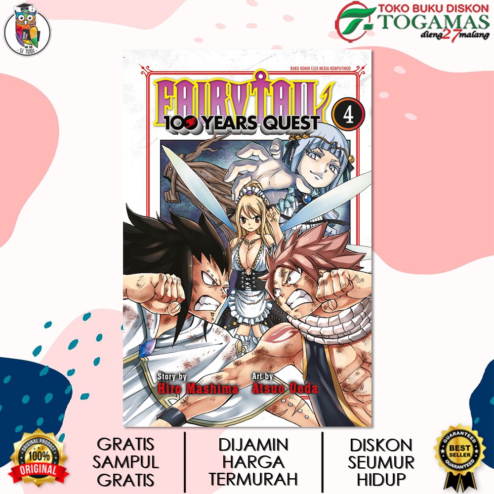 SERI FAIRY TAIL 100 YEARS QUEST 1 2 3 4 5 6 7 8 KARYA HIRO MASHIMA