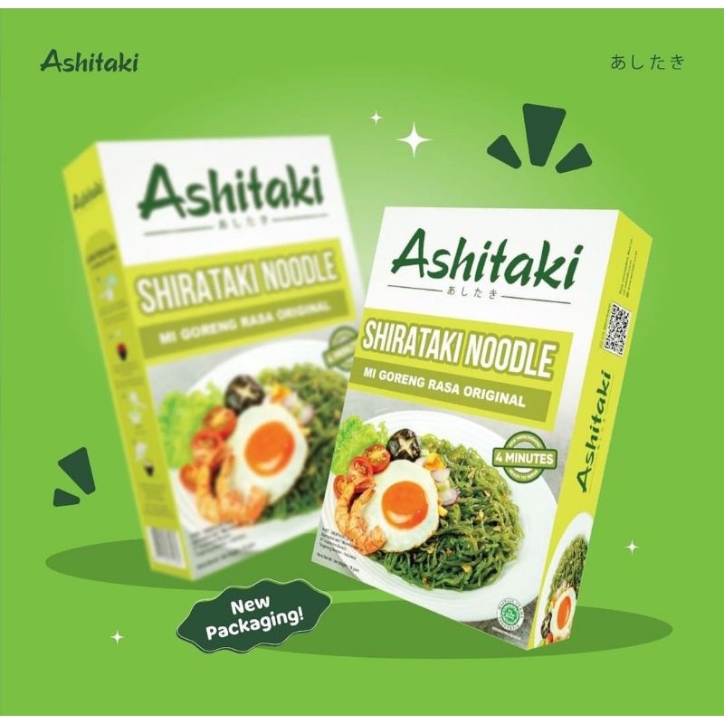 

Ashitaki Mi Goreng Rasa Original | Noodle Shirataki | Porang