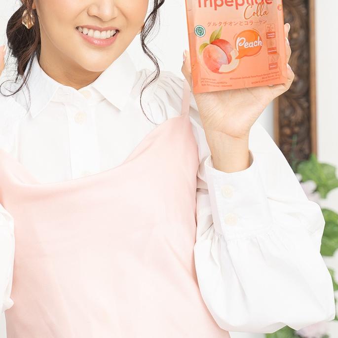 ☁ PAKET SLIM & GLOW SARWENDAH FIBERTY + SARWENDAH TRIPEPTIDE COLLA HALAL BY SARWENDAH JUICE ♦