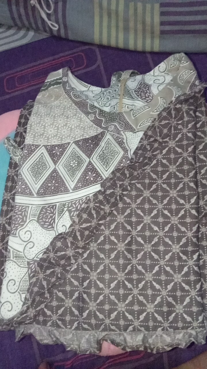 Atasan Batik Dolby Dolbi Dobby Doby Tenun Sutra Tulis Halus Katun Atbm Baron ,sarombit Atasan Ruby