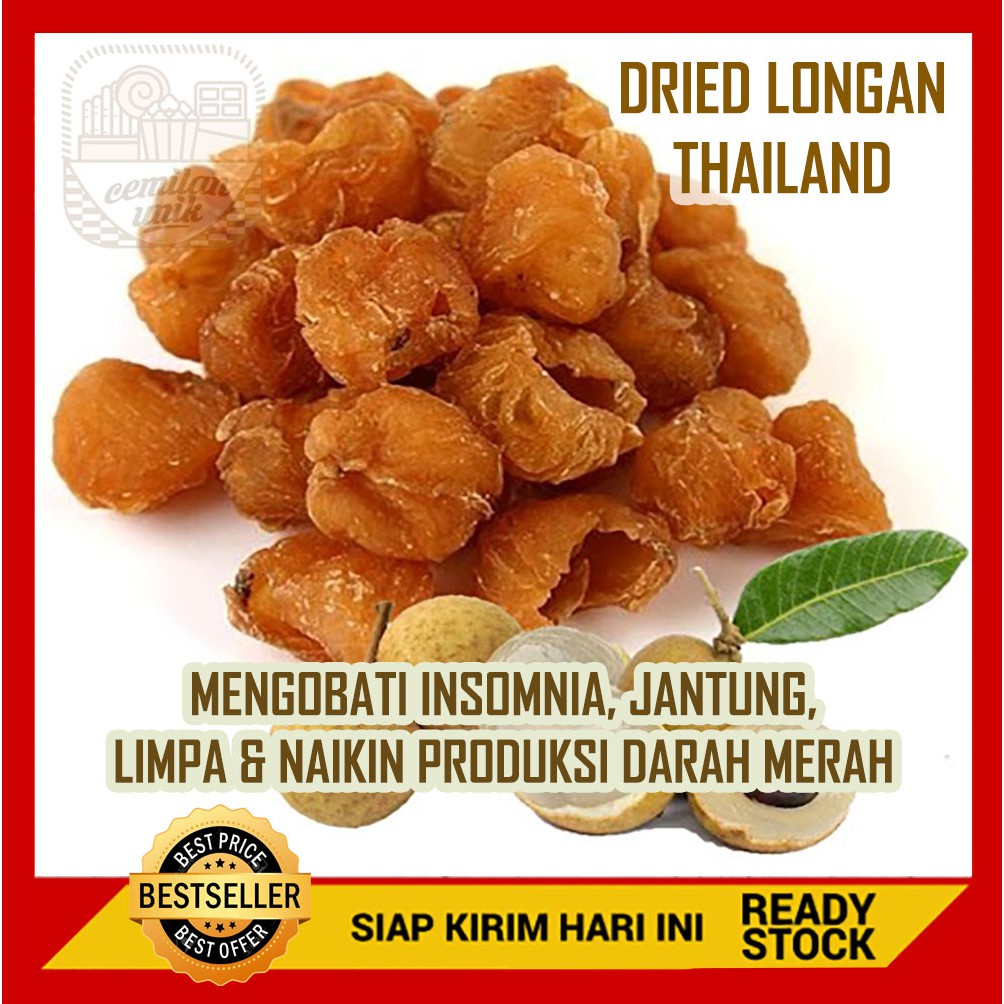 

200gr LONGAN KERING lengkeng kering buah kering obat herbal nutrisi perawatan suplemen insomnia