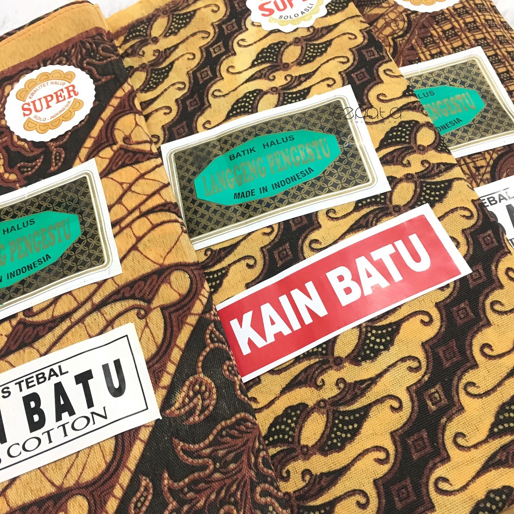 Ezpata kain batik halus Asli Solo Jarik Langgeng Pangestu halus tebal Kualitas Super motif RANDOM