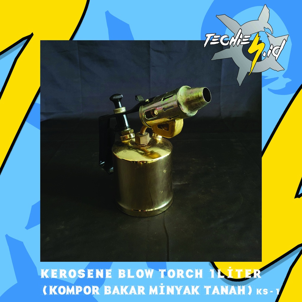 Kerosene Blow Torch 1Liter (Kompor Bakar Minyak Tanah) KS-1