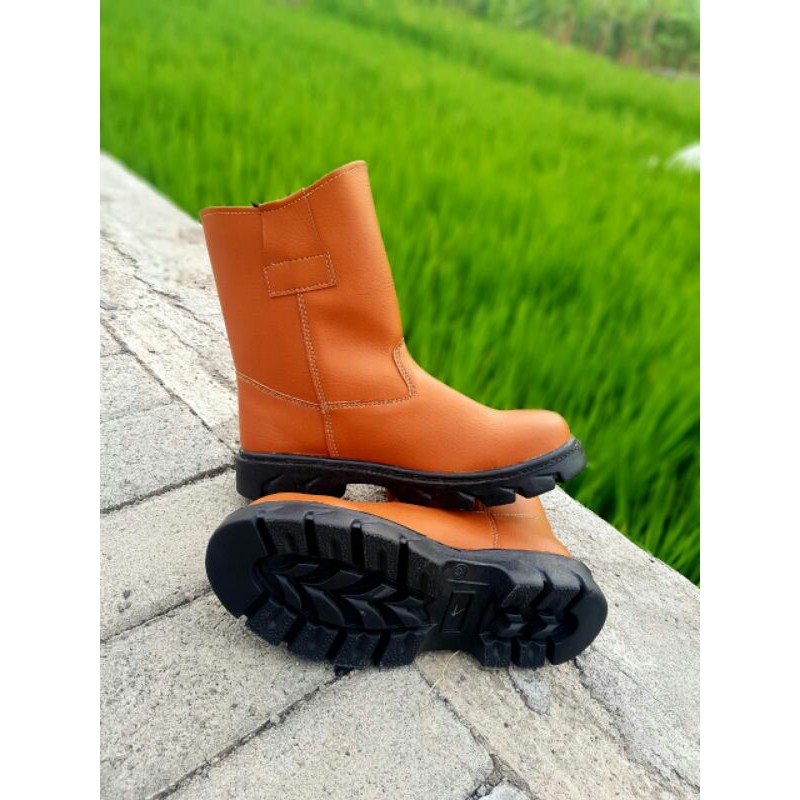Sepatu Safety Boots Sefty Shoes Sepatu Proyek Tambang Original SKN Model KINGS Sepatu Kerja Safety P