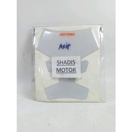 Tankpad Stiker Motor Merk Daytona Small White Universal