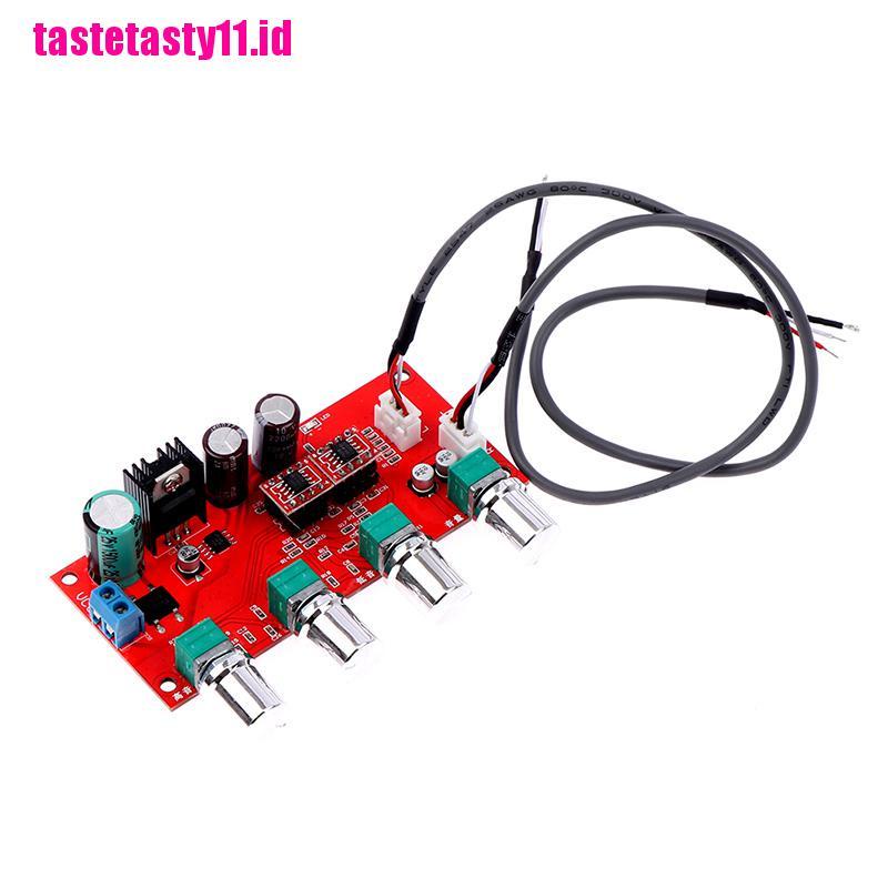 (TTID) Ad828 Papan amplifier Pre-amp HIFI Stereo Kontrol volume