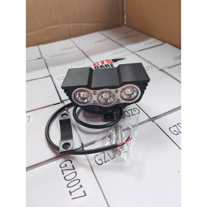 Lampu Foglamp LED 3 Owl Mini Supermoto Adventure