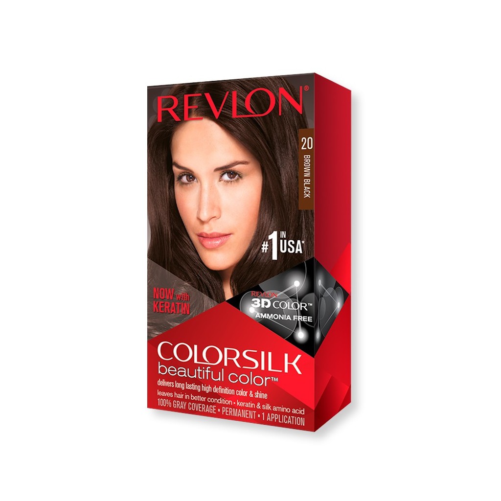 Revlon Colorsilk Beautiful Color - No.20 Brown Black