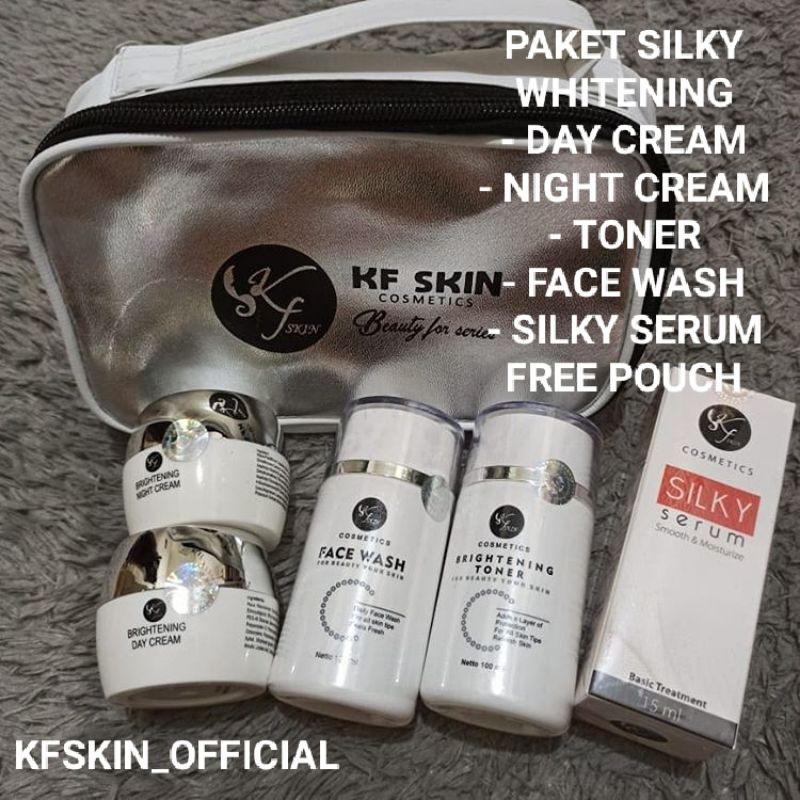 

PAKET SILKY WHITENING KFSKIN