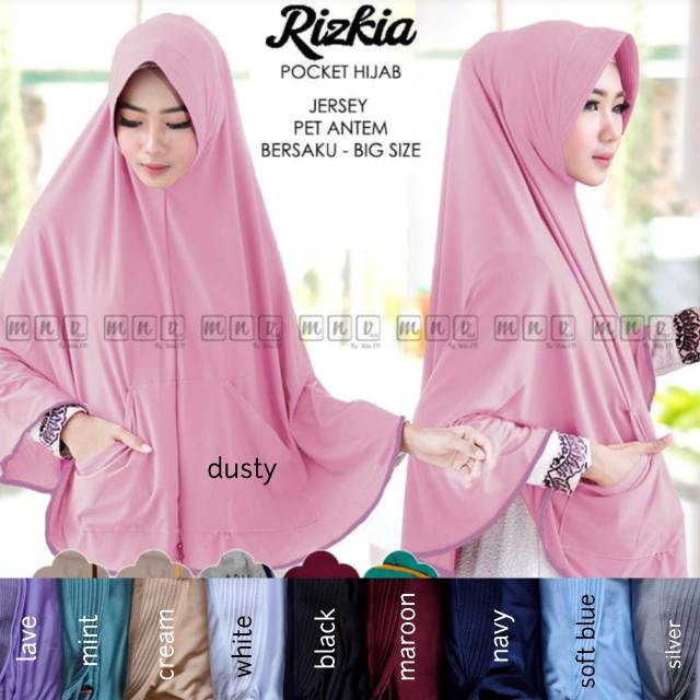 HIJAB INSTANT RIZKIA SAKU