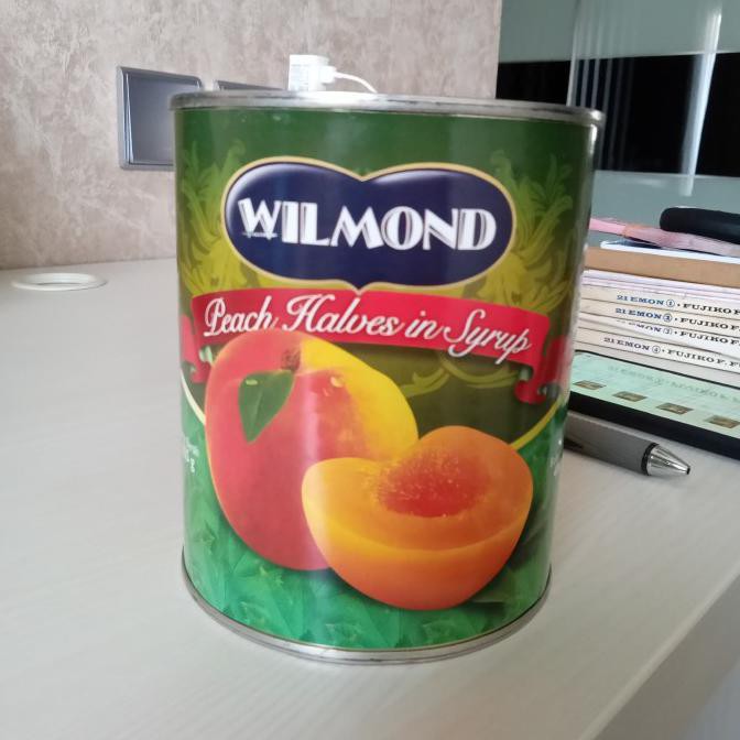 

EXP PANJANG Wilmond peach africa 825 gr buah kaleng peach in syrup