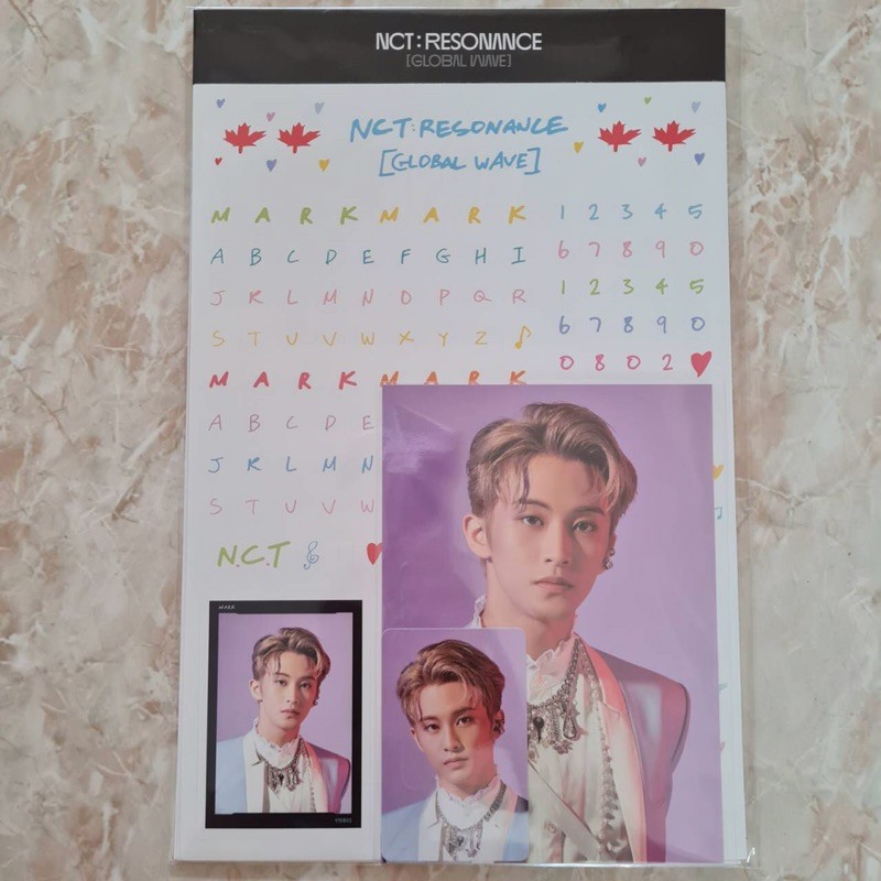 BOOKED SCRAPBOOK DECO MARK NCT 2020